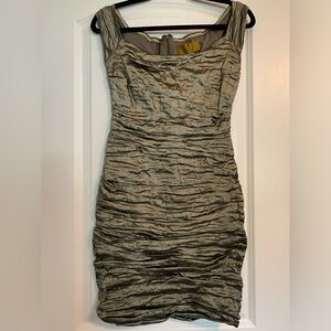 Nicole Miller Shimmer Green Dress